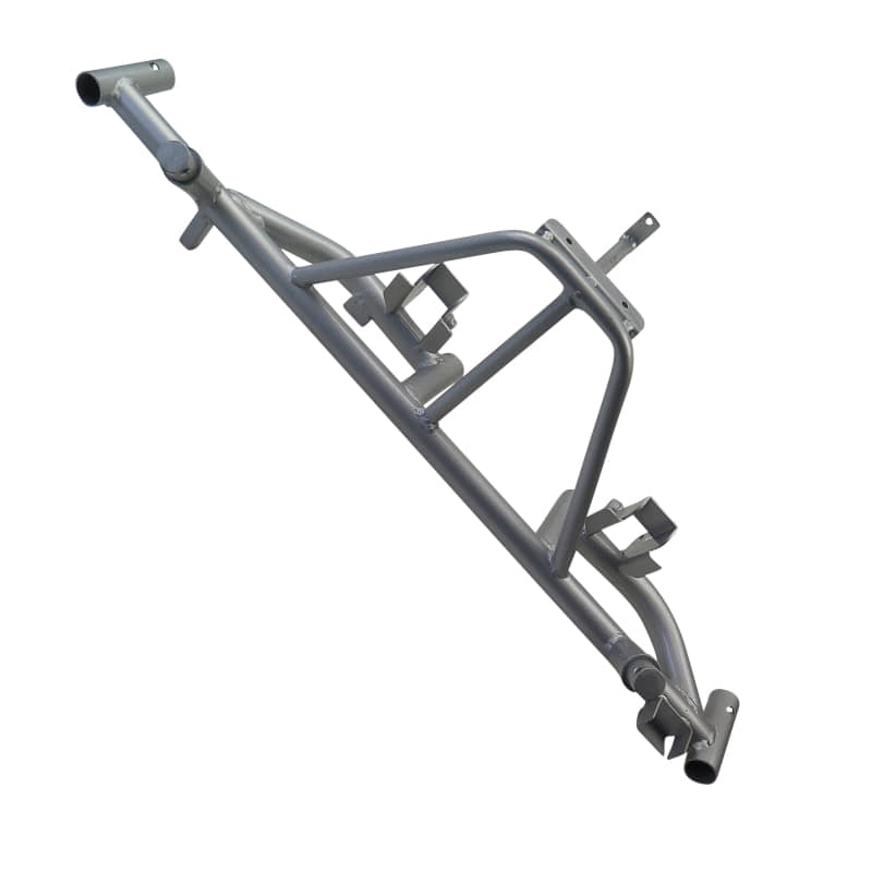 PGO Halterung Befestigung Überrollkäfig silber Bugrider 250 B74213017I00 Motorroller.de Arretierung Haltebügel Halteblech Befestigungshalter Buggy