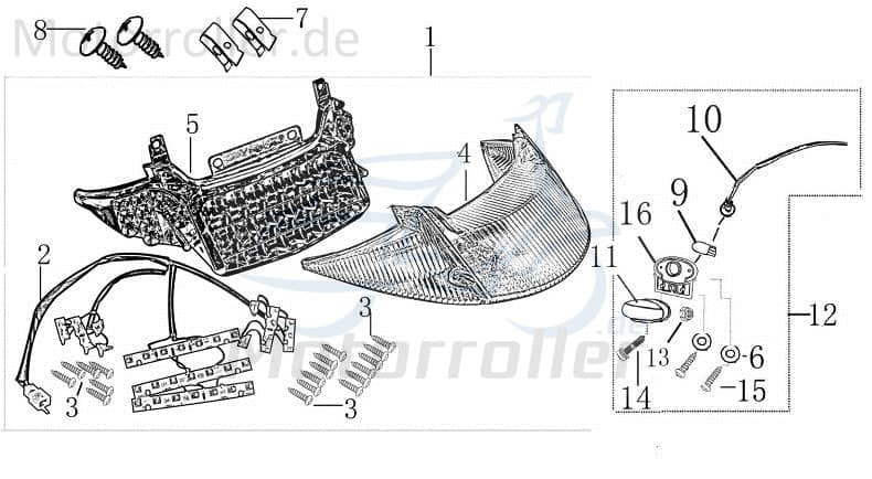 Standlichtbirne 12V 5W Glassockel T10 W2.1x9.5d 50ccm 2Takt Motorroller.de Leuchtmittel Glühbirne Glassockellampe 125ccm-4Takt Scooter AGM Ersatzteil