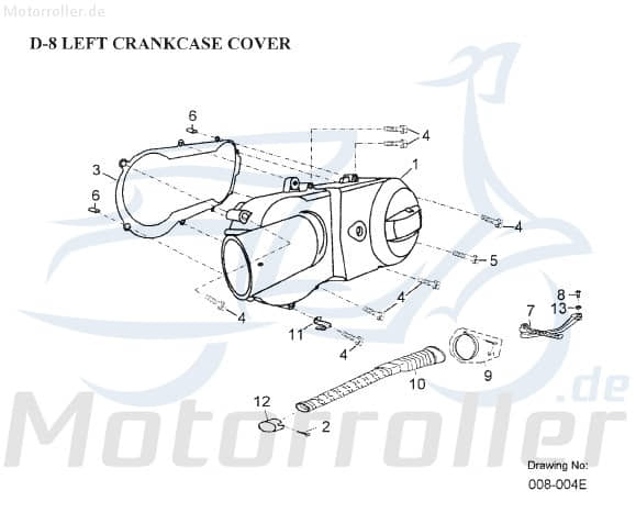U-Scheibe 94111-06000-K von Motorroller.de