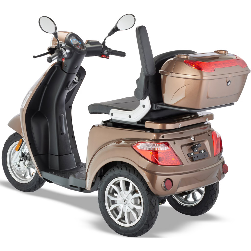 Elektroroller Scoody TD-K umbra 800W 20 km/h Dreiradroller Trike Seniorenroller E-Roller E-Scooter