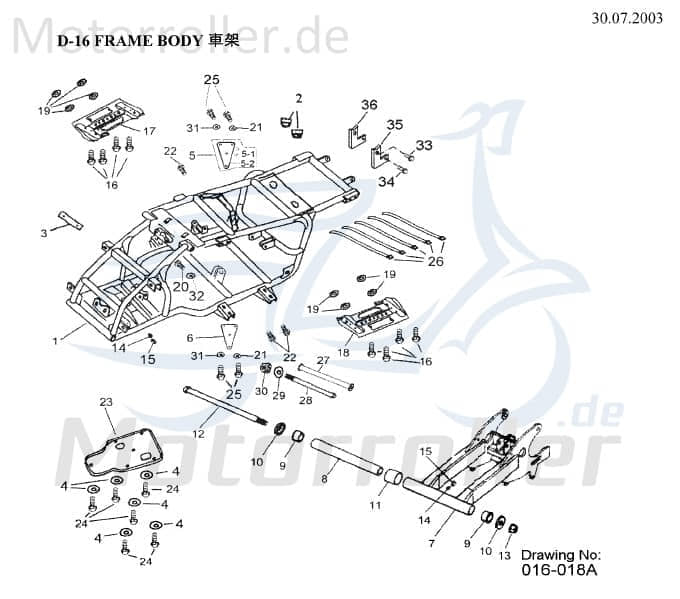 Grundplatte 50106-156-002 K50106-156-002