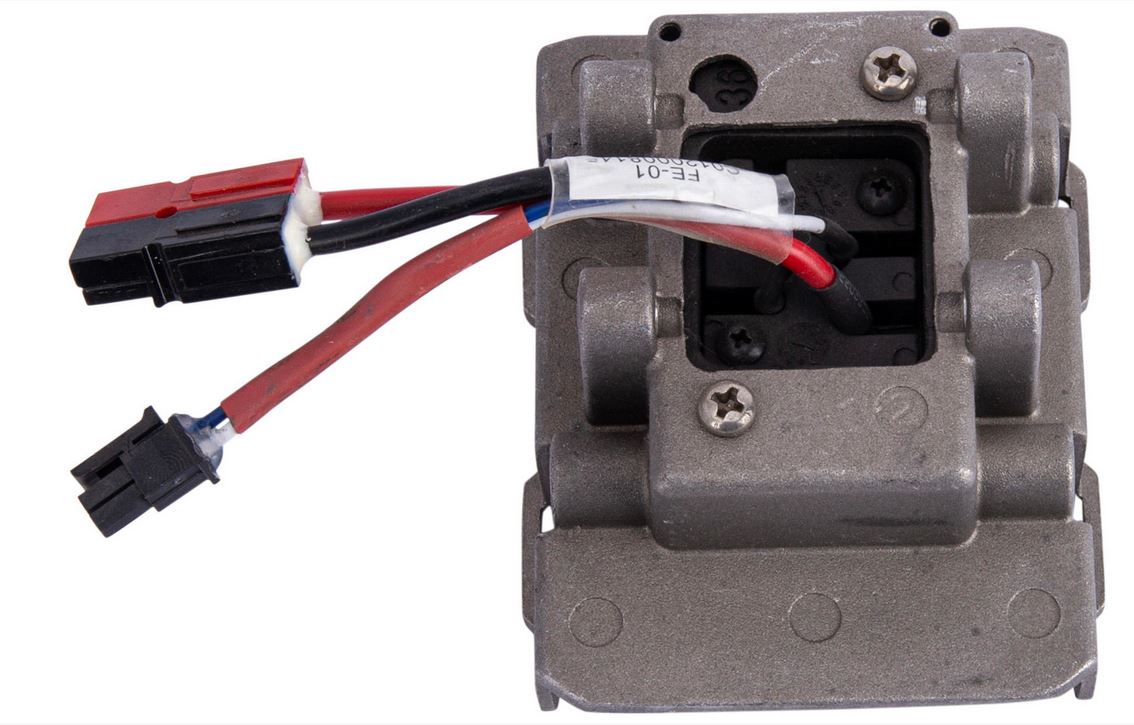 Kontaktplatte Akku im Rahmen TranzX 0.299.4754