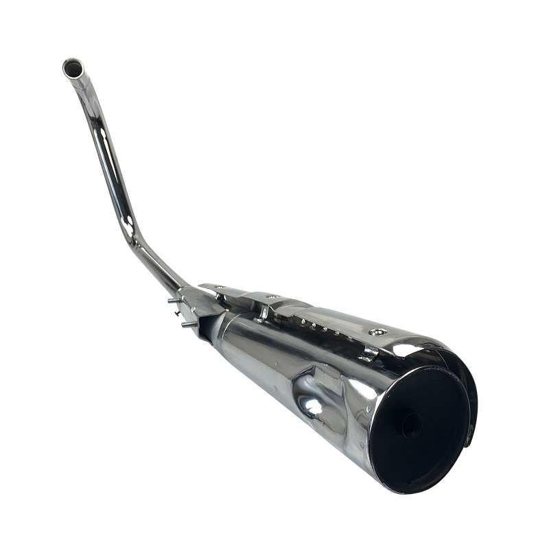 SMC Chopper 125 Auspuff Endtopf 125ccm 4Takt 31610-CHP-00 Motorroller.de Endschalldämpfer Auspuffanlage Auspuff-Anlage Auspufftopf Auspuffendtopf