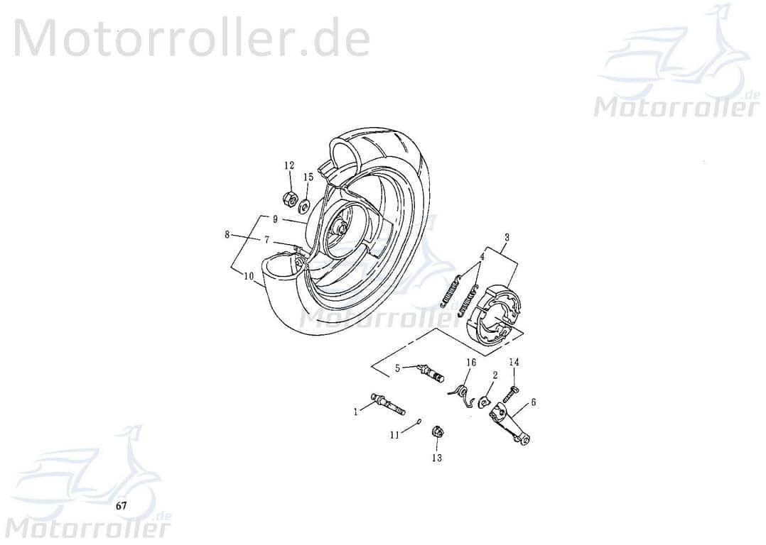 SECHSKANTSCHRAUBE M6X27 Befestigung 96210-06027-C