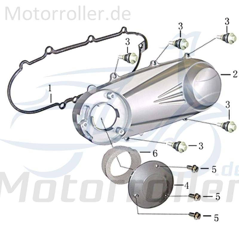 Kreidler Martinique 125 Schraube Roller 125ccm 4Takt 704717 Motorroller.de Bundschraube Maschinenschraube Flanschschraube Flansch-Schraube Scooter