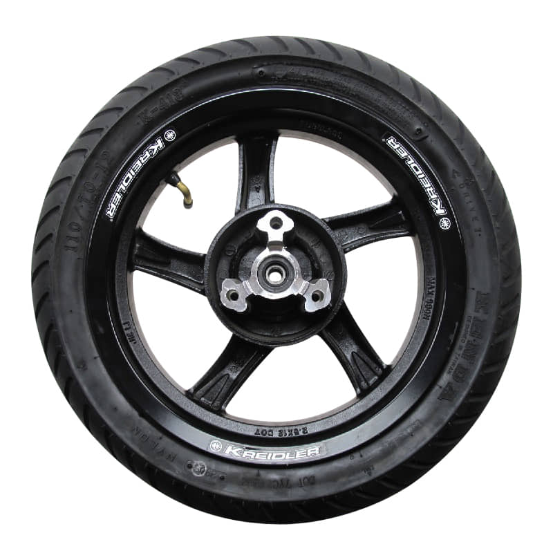 Vorderrad komplett Vorderfelge 2.5x12 schwarz Motorrad Rex 86848