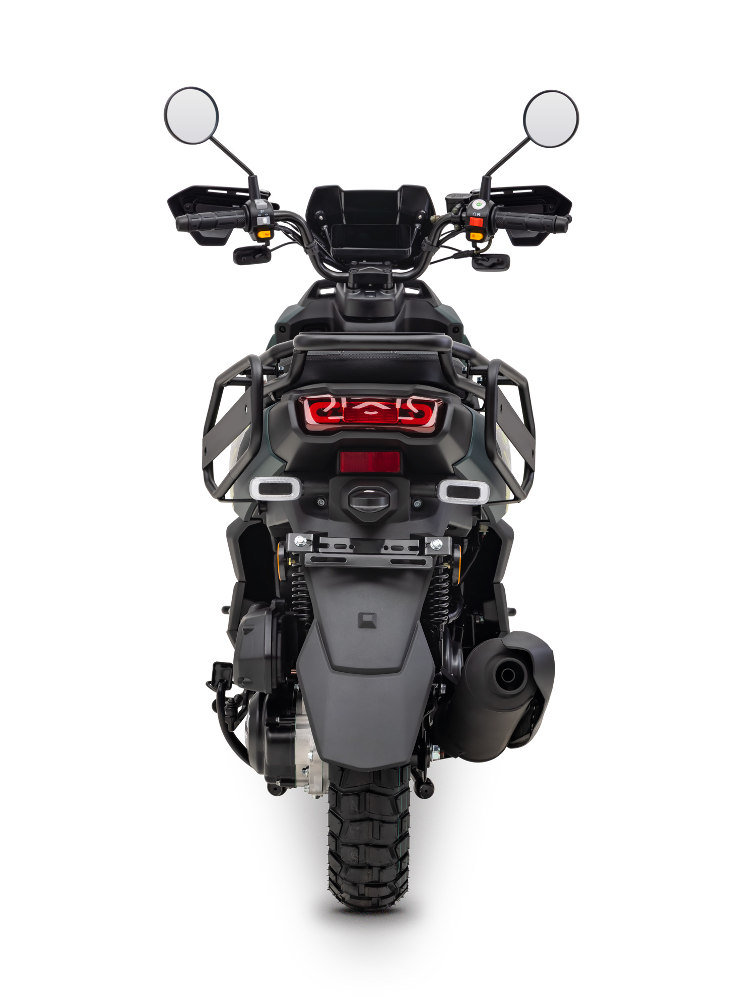 Motorroller Fighter 50 RT grün 45 km/h Euro 5 Scooter Mokick Roller