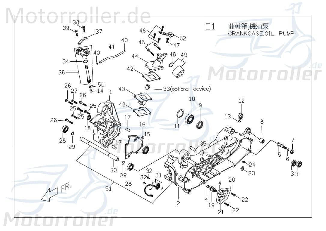 PGO Bundmutter M8x1,25 Big Max 50 Sechskantmutter 50ccm 2Takt Motorroller.de Flanschmutter Sechskant-Mutter Flansch-Mutter Maschinenmutter Bund-Mutter