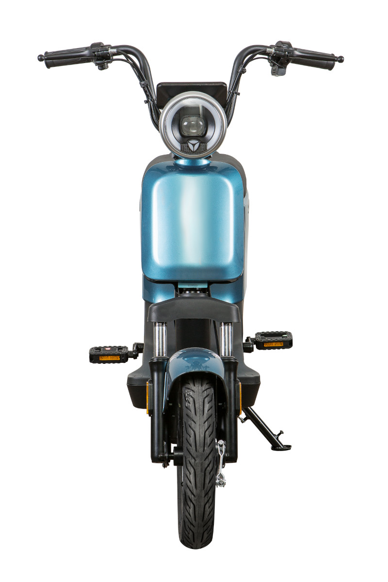 Elektroroller Scoody 25 E-Go ZT-05A blau 350W 25 km/h E-Scooter E-Roller Mofa