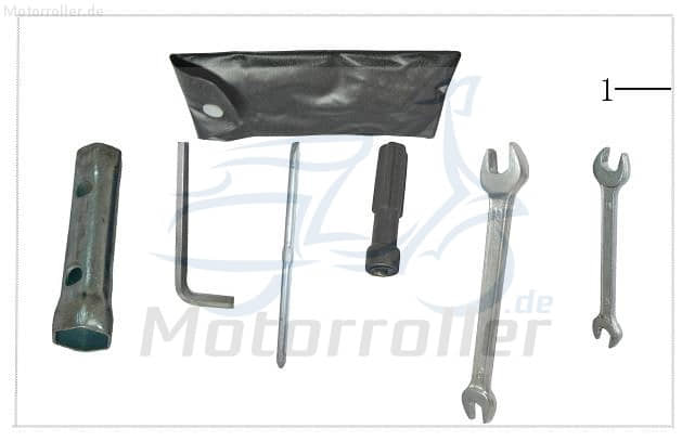 Bordwerkzeug 4Takt 50/125ccm Werkzeugset YYPT00026001