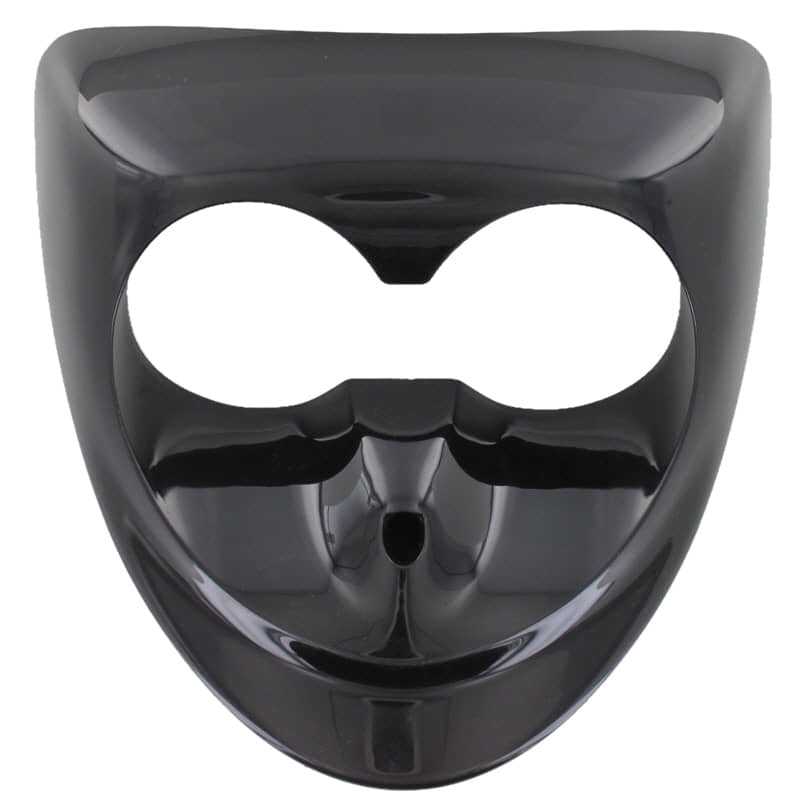 PGO Big Max 50 Scheinwerferverkleidung silber-schwarz Roller 50ccm 2Takt P16610606304 Motorroller.de Scheinwerfer-Verkleidung Lenker-Verkleidung