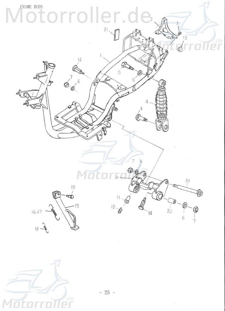 Adly Feder Seitenständer 1,0x72mm Blizzard GTA 50 50ccm 2Takt Motorroller.de Spannfeder Rückzugfeder Spann-Feder Haltefeder Seitenständerfeder Scooter