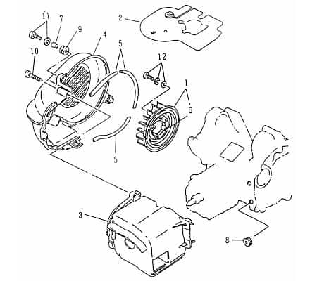 Luftfiltergehäuse Luftfiltereinlage Luftfilter 71610