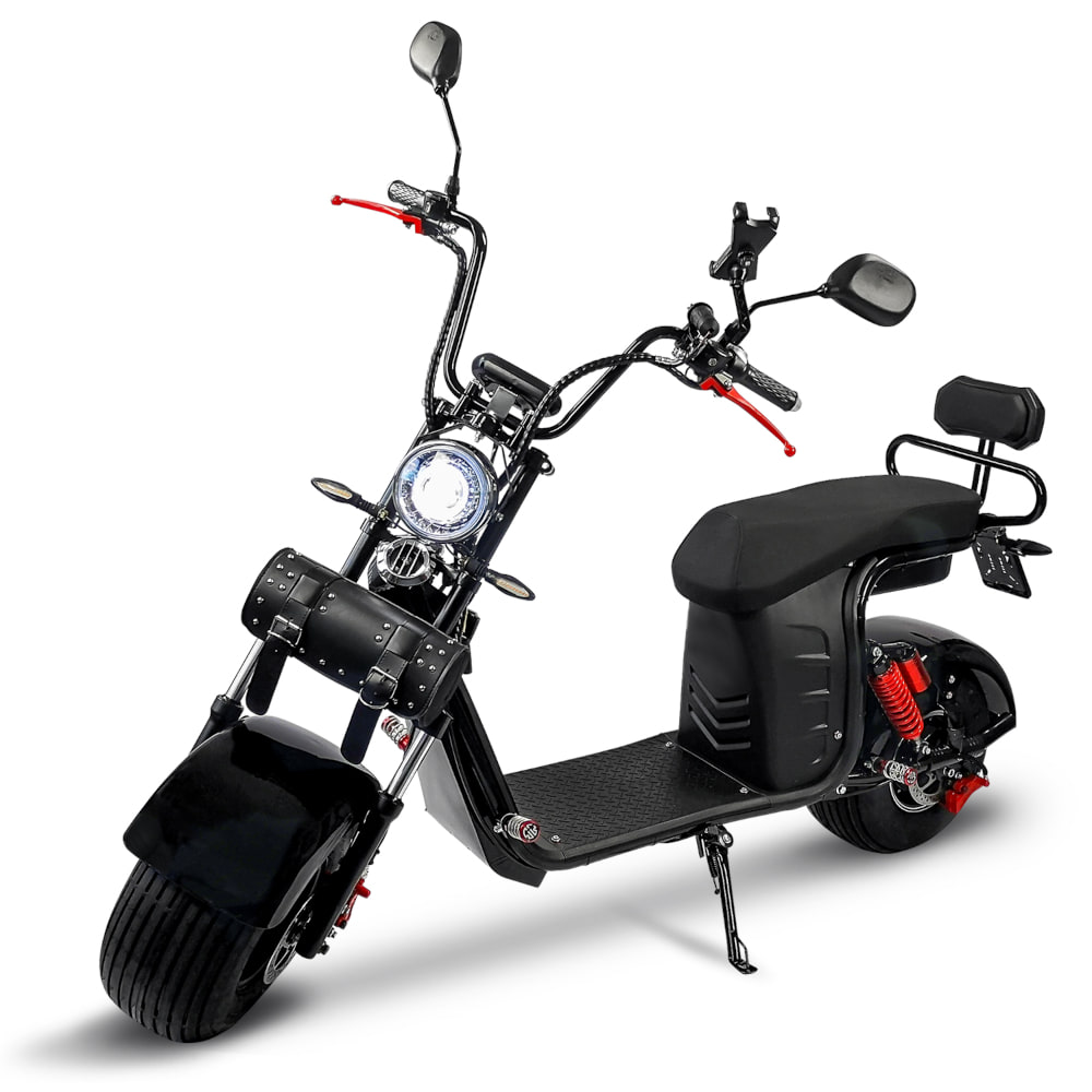 Elektroroller Scoody 45 E-Cruiser 45 km/h E-Roller E-Scooter 1500 Watt 60V-20Ah mit Straßenzulassung