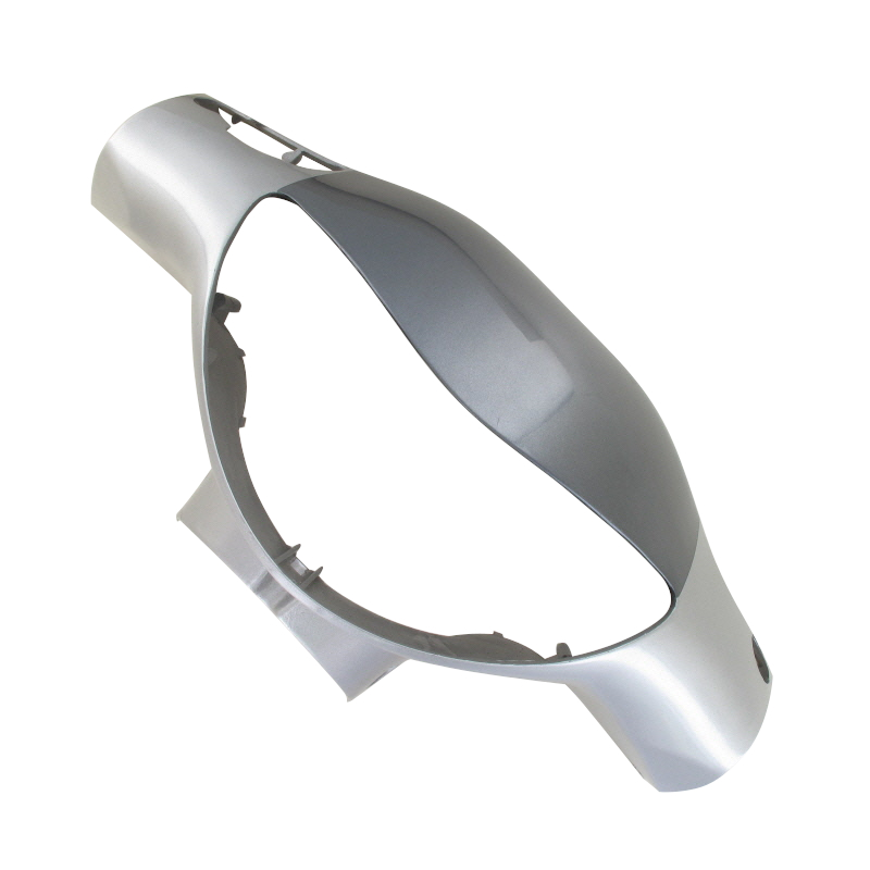 Scheinwerferverkleidung silber-grau AGM 50ccm 4Takt Motorroller.de Scheinwerfer-Verkleidung Lenker-Verkleidung Scheinwerferabdeckung
