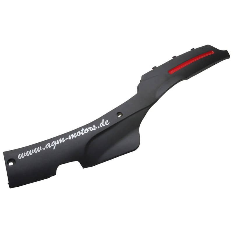 Seitenleiste unten links rot-schwarz matt glanz Heckverkleidung 700418