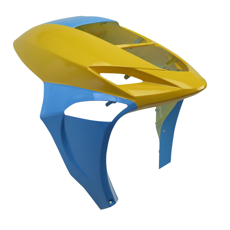 CPI Aragon 50 GP Frontverkleidung  gelb - blau Roller 50ccm 2Takt 730330 Motorroller.de Frontschürze Frontmaske Front-Cover Lenkerverkleidung Front-Sc