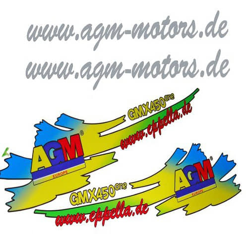 Dekoraufkleber GMX 450 One 4Takt 50ccm 1220401-12