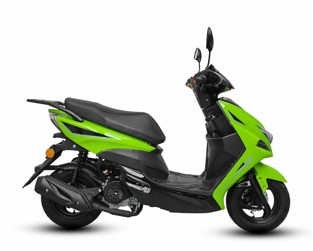 Motorroller GMX 460 Sport SF 45 km/h grün Euro 5 Mokick Scooter Roller