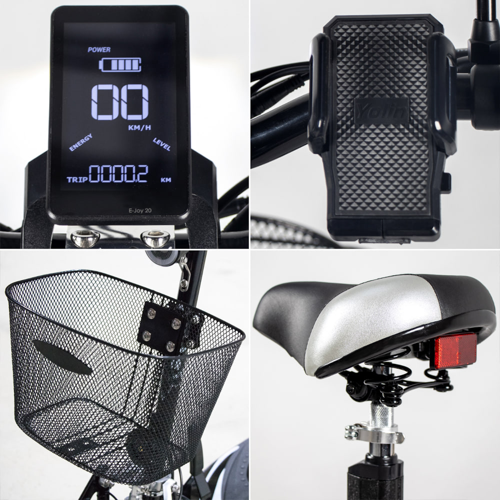 Elektroroller Scoody 20 E-Joy 20 km/h 36V-20Ah Lithium-Akku 500 Watt E-Scooter E-Roller