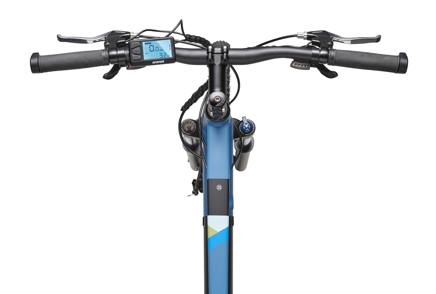 E-Bike Telefunken M935 Aufsteiger Elektrofahrrad MTB-Pedelec blau 27,5" RH 48cm E-Fahrrad Mountainbike