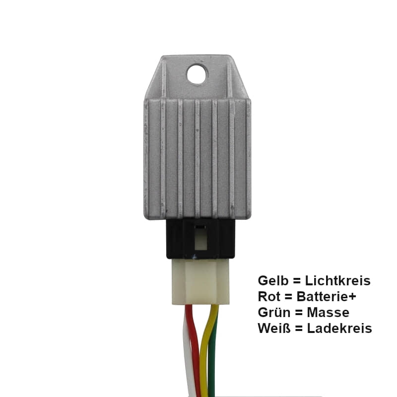 Generic Ideo 50 Spannungsregler 50ccm 2Takt Regler Motorroller.de Gleichrichter 50cc 2T Laderegler Stromregler Lade-Regler Spannungs-Regler