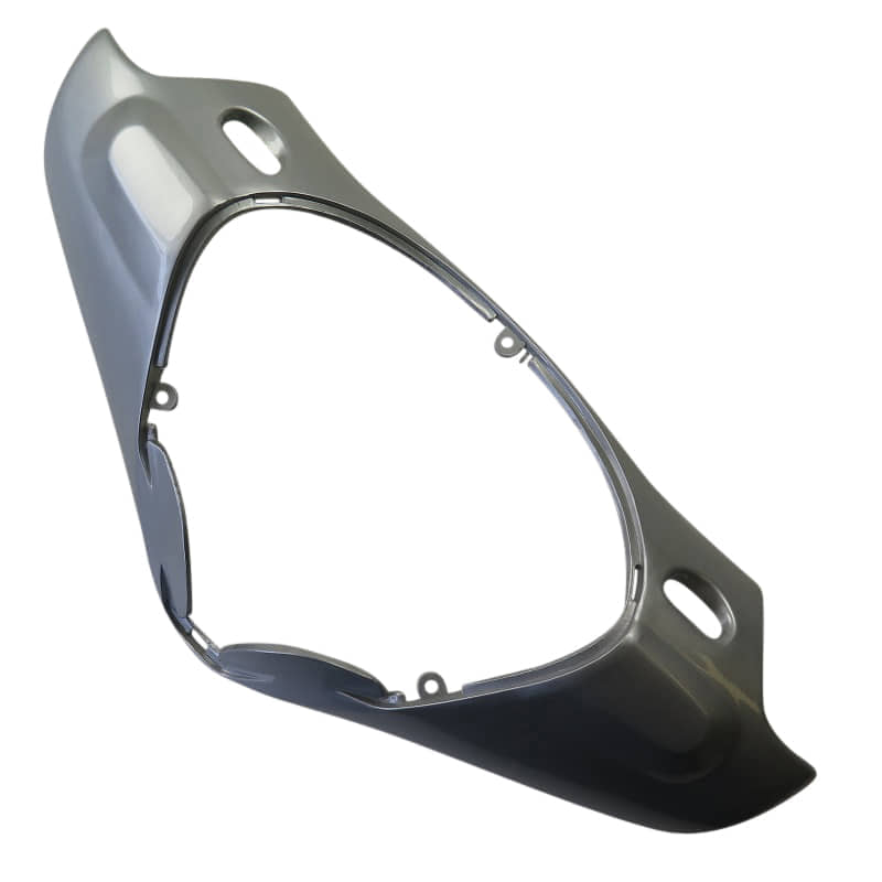 Adly Tachoverkleidung Silber Grau Tachoabdeckung 125ccm 4Takt Motorroller.de Lenkerabdeckung 50ccm-2Takt Scooter Thunder Bike TB 125 Noble 125 Service