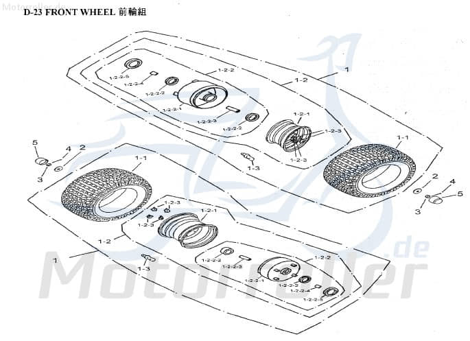 Reifen AT 21 x7-10 TL 25F E11 Duro 42711156-001