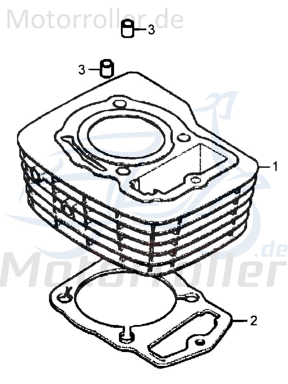 Dichtung für Zylinderfuß DAE-12191-BA1-RB00