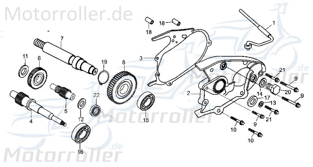 Getriebedeckeldichtung 172MM-061000