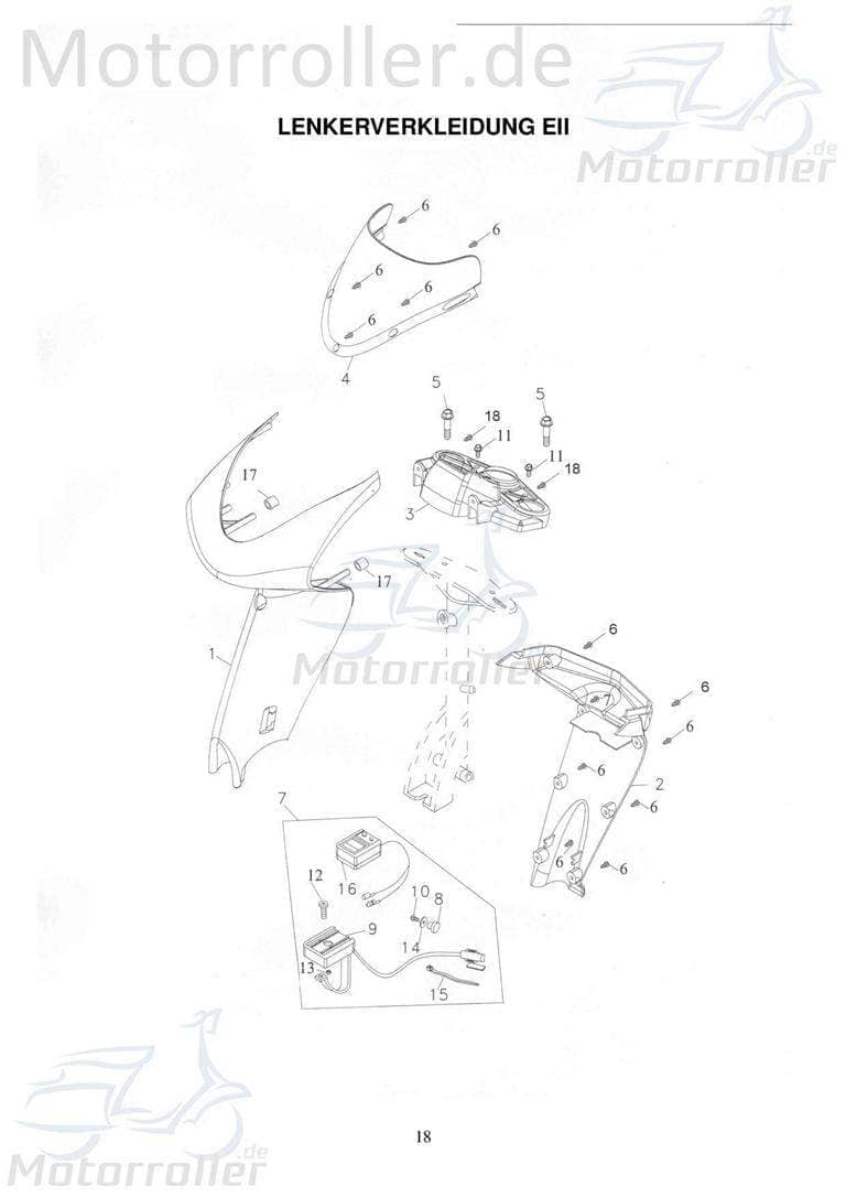 Aeon Revo 100 Tachometer Quad ATV 100ccm 2Takt 37200207-000 Motorroller.de Geschwindigkeitsmesser Geschwindigkeitsanzeige Speedometer kmh-Anzeige UTV