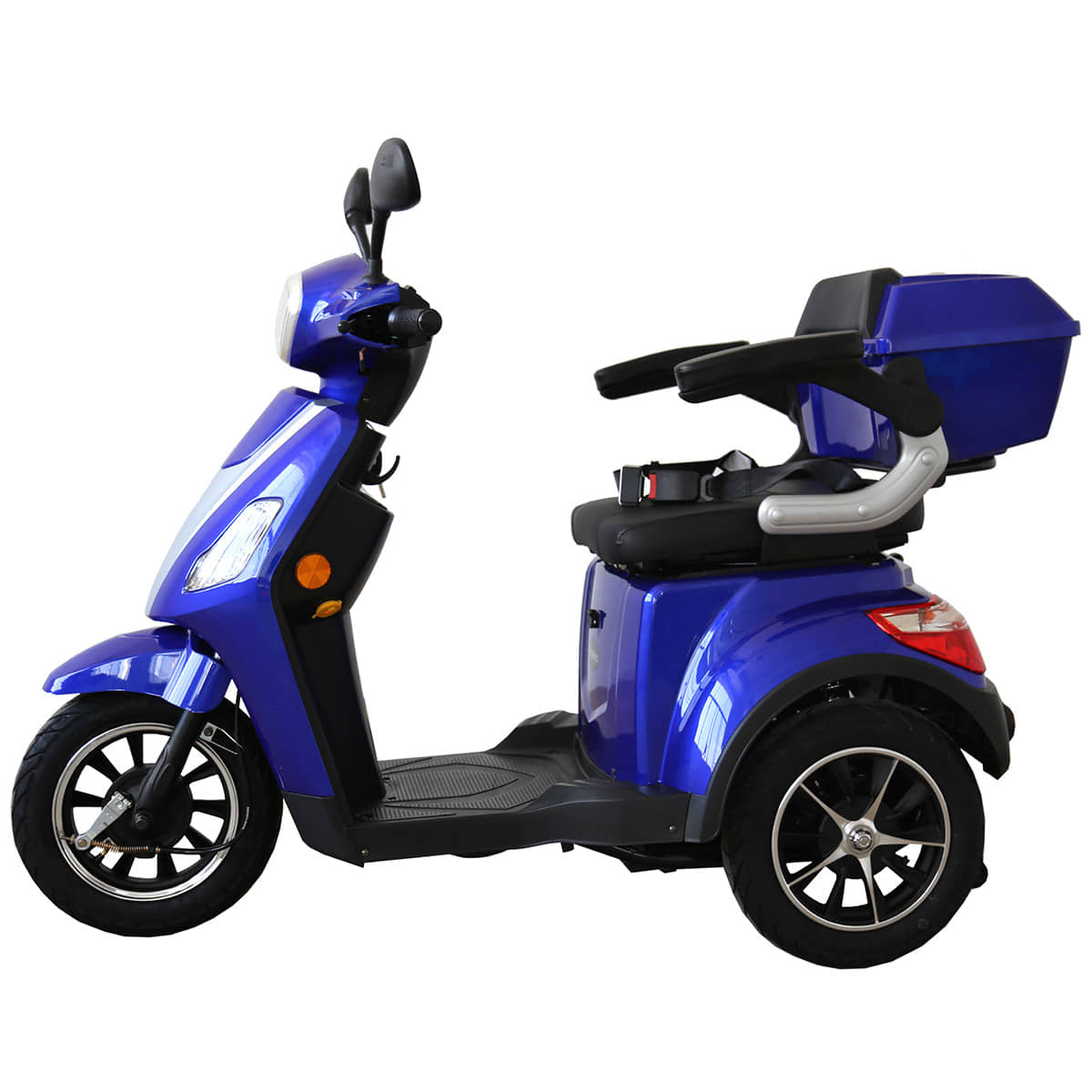 Elektroroller Scoody E3 Trike Y2 25 km/h blau Dreiradroller E-Roller E-Dreirad E-Scooter Seniorenroller Seniorenmobil E-Trike Handycaproller