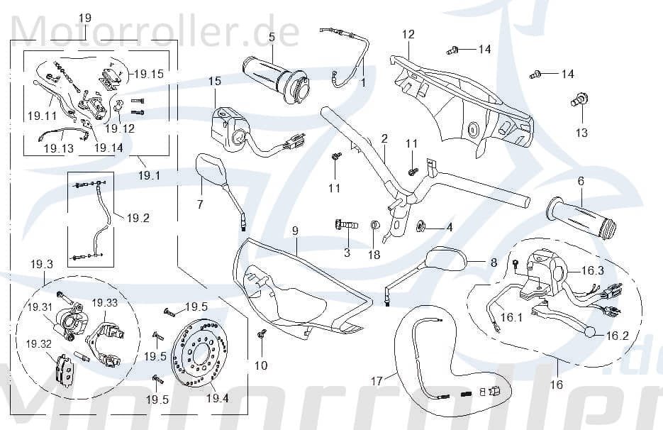 Mutter M 10 x 1.25mm Flanschmutter GB/T6187.1-M10X1.25