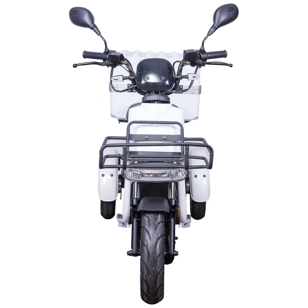 Dreirad Scoody E Trike ZT-29A rot 45 km/h 2x800 Watt Lithium-Ionen B-Ware Elektroroller E-Scooter E-Roller Dreiradroller