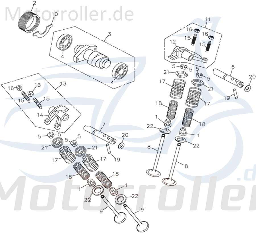 Adly Zylinderkopfdeckel Dichtung Ventildeckel Abdeckung 272ccm 4Takt Motorroller.de Ventilabdeckung Verkledung Deckel-Ventile 320ccm-4Takt Quad ATV AT