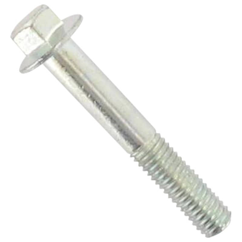 Schraube M6x65mm mit Bund weiß verzinkt 3112190307