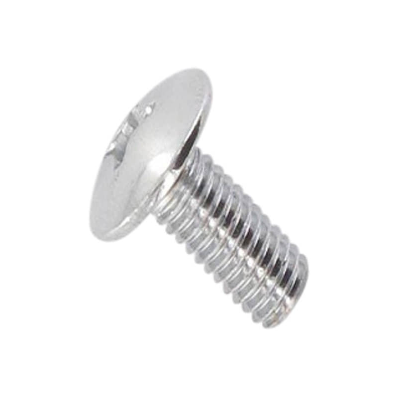 Schraube Kreuz M6x12mm verchromt 8011806012-2-4T125