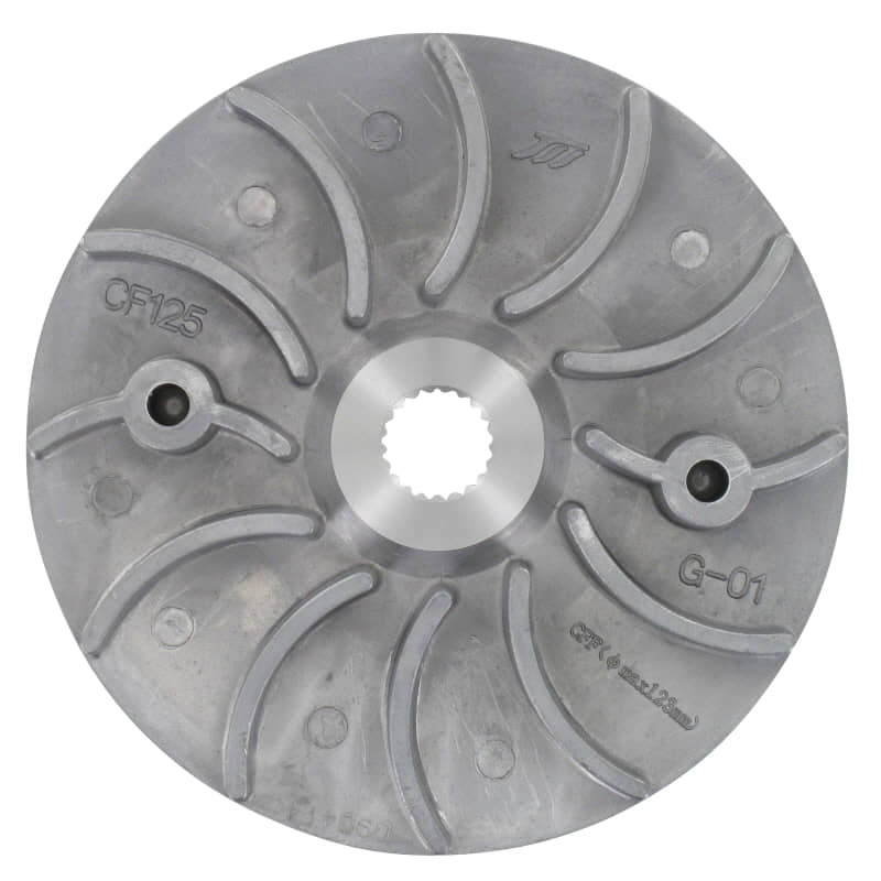 Kreidler Martinique 125 DD Riemenscheibe 704827 Motorroller.de feste Antriebsscheibe Keilriemenscheibe Flügelrad Lüfterrad Scooter