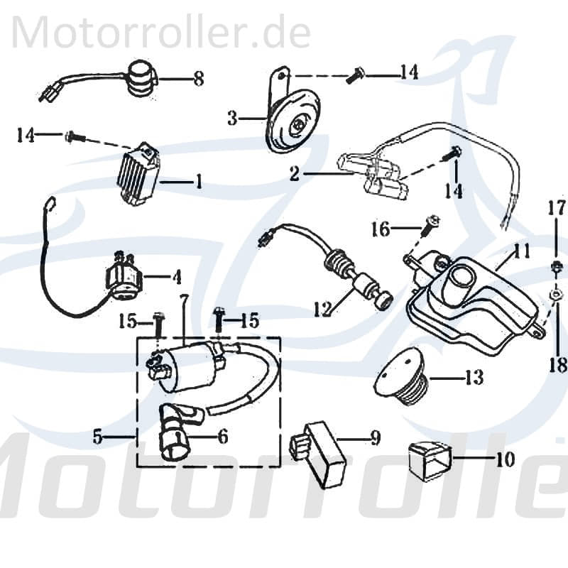 Ölstandgeber Ölsensor 50ccm 2Takt Jmstar Zeus B09-50 150021 Motorroller.de Ölstandsanzeige Ölstandsgeber Öltankgeber Anzeigeeinheit 1E40QMB Scooter