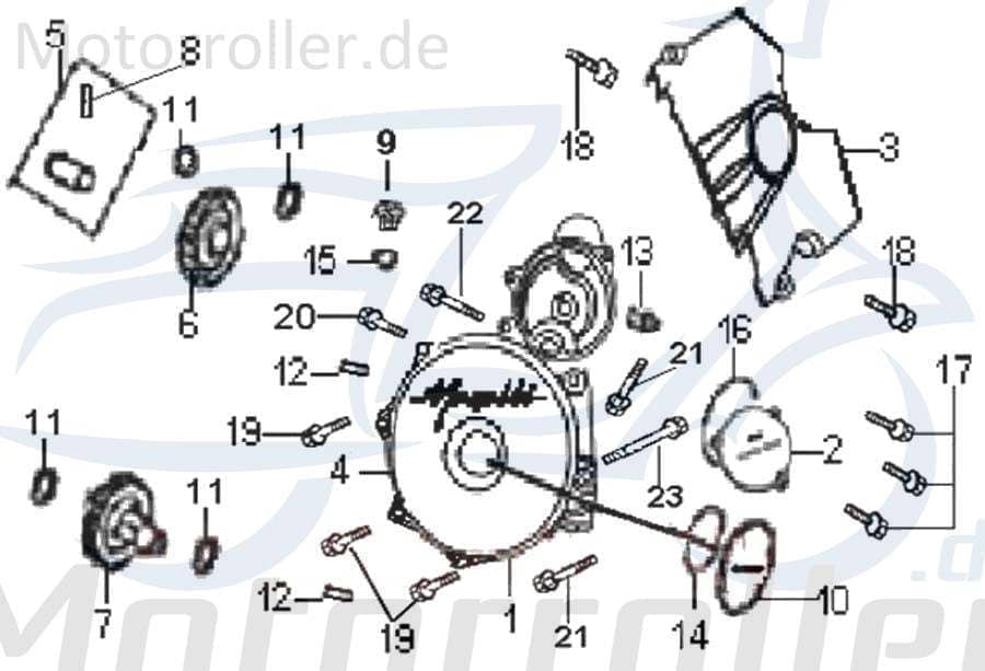 O-Ring 13.8x2,5mm Gummidichtung Dichtring 91303-377-0000 Motorroller.de Gummiring Oring Gummi-Ring Dicht-Ring Minarelli liegend Mokick Ersatzteil