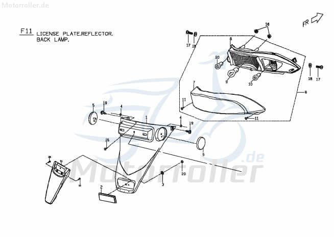 PGO Birne Blinker 12V/10W T-Rex 50 Leuchtmittel 50ccm 2Takt Motorroller.de Blinkerbirne Blinker-Birne Blinkerleuchte Glüh-Birne Blinker-Glühbirne