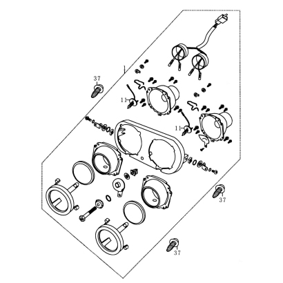Scheinwerferbirne Halogen H3 12V35W Sockel PK22S ALG-7057581 Motorroller.de Halogenleuchte Halogenglühlampe Scheinwerferlampe Glühbirne Leuchtmittel