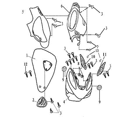 Blinkerbirne orange 12V 10W Sockel BA15S Rex 702907 Motorroller.de Glühbirne Scooter RS450 RS460 BOSTON 8 Ersatzteil Service