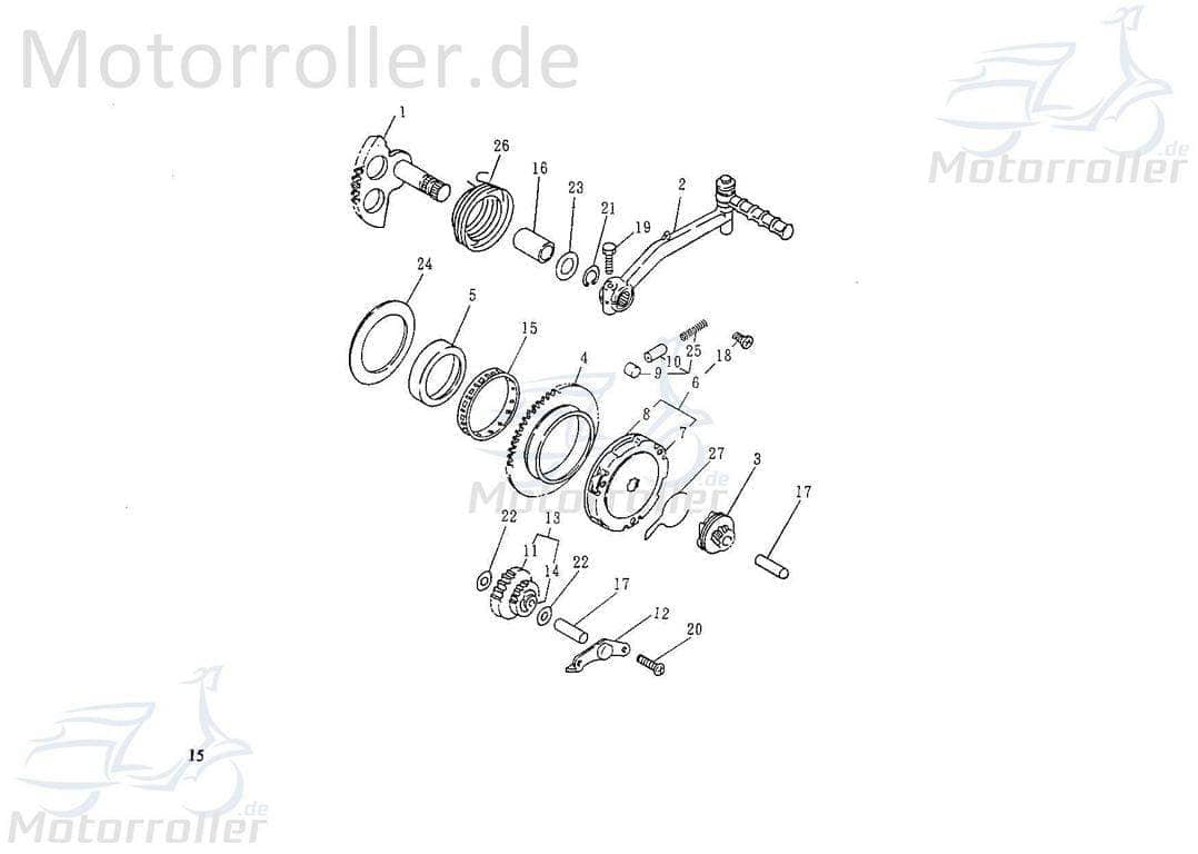 Anlasserfreilauf Anlasser-Freilauf 70430