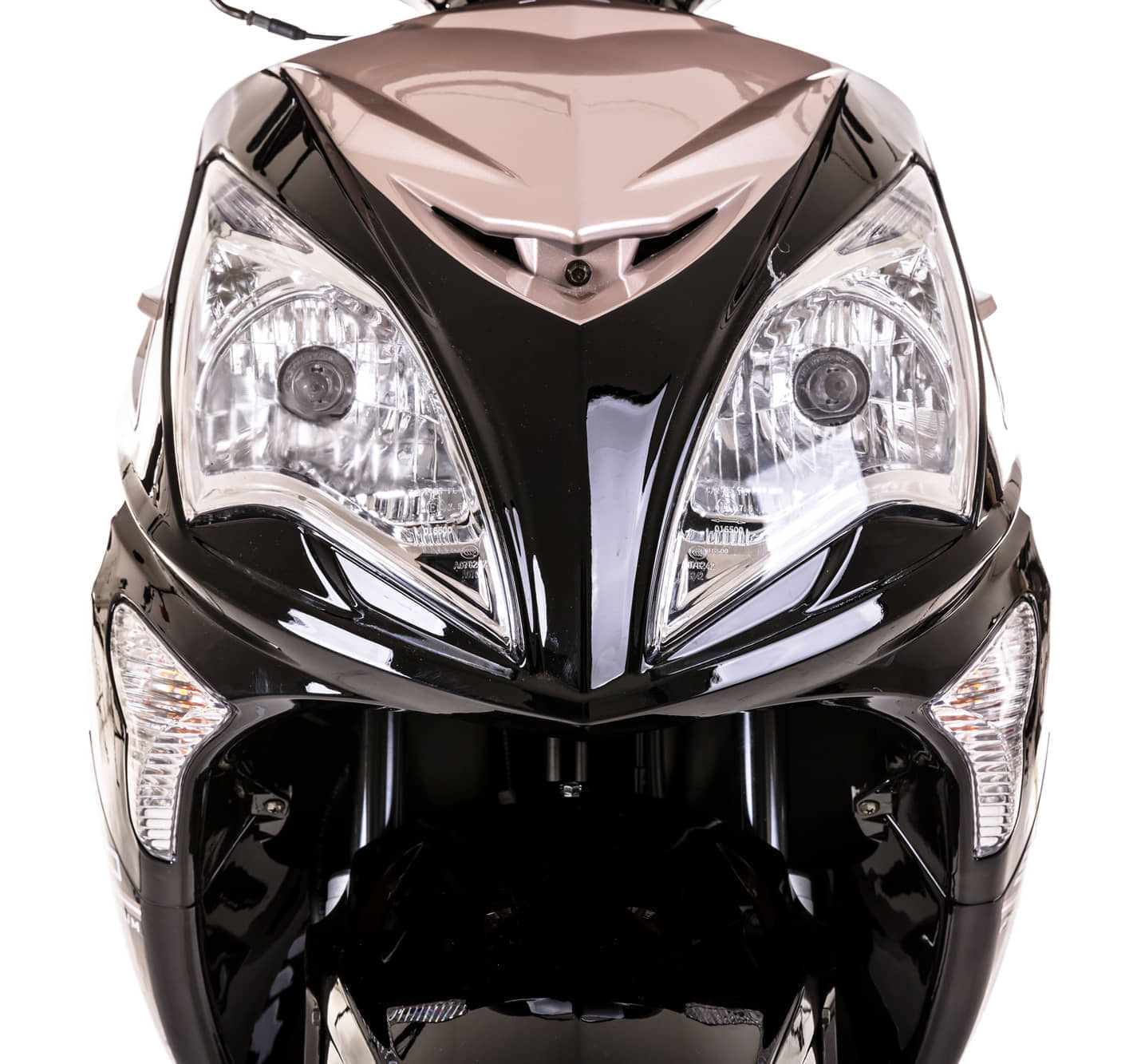 Motorroller Fighter 50 Sport RXL-R schwarz-silber 45 km/h Euro 5 Scooter Mokick Roller