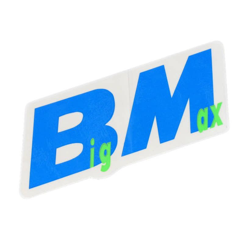 PGO Big Max 90 Aufkleber Frontverkleidung Sticker Dekor P16010100001 Motorroller.de Dekor-Aufkleber Klebeetikett Scooter Ersatzteil