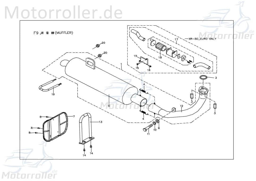 Sekundärluftansaugung komplett X1286101000