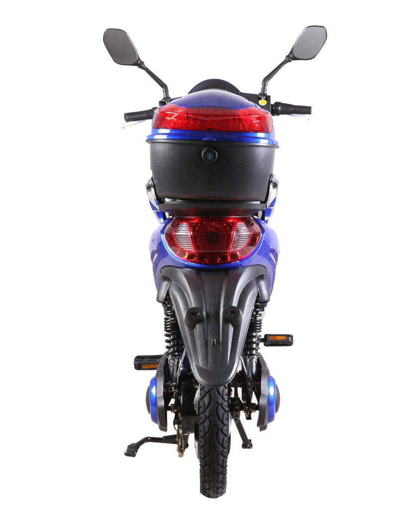 Elektroroller Scoody 25 Classic 2.0 L ZT-09CL blau 250W 25 km/h Lithium-Ionen-Akku E-Scooter E-Roller Mofa