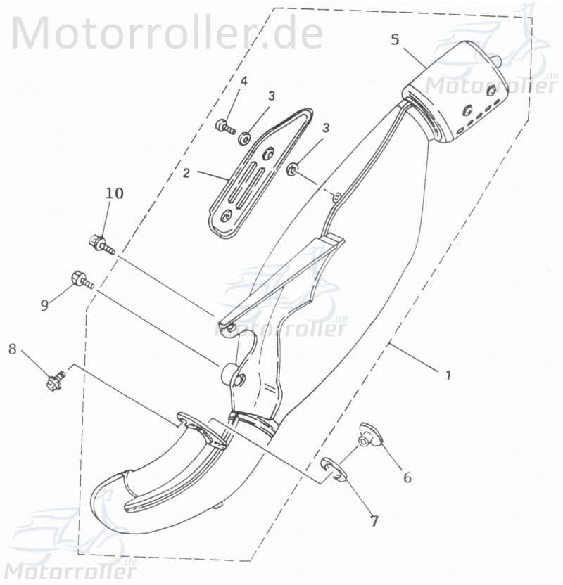 Auspuffdichtung 335*254*40 18291-116-000