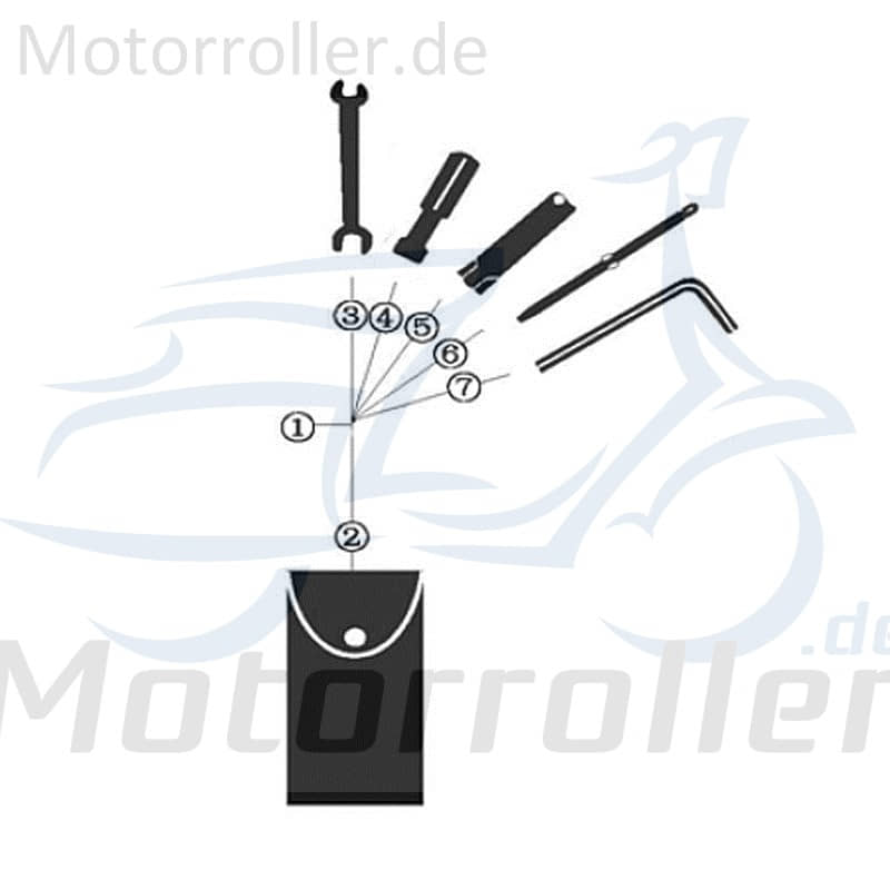 Rex INSIGNIO 125 DD Gepäckbrücke Roller 125ccm 4Takt 710051 Motorroller.de Gepäckträgerhalter Gepäckbügel 125ccm-4Takt Scooter Jonway Insignio 250 DD